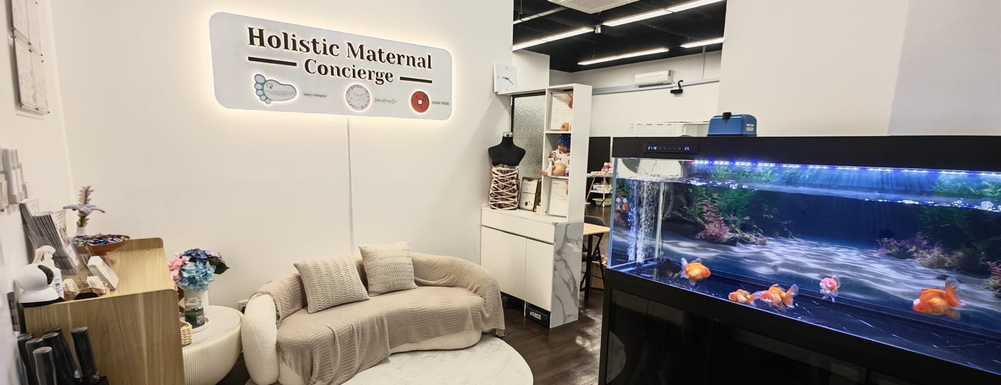 Holistic Maternal Concierge reception Singapore