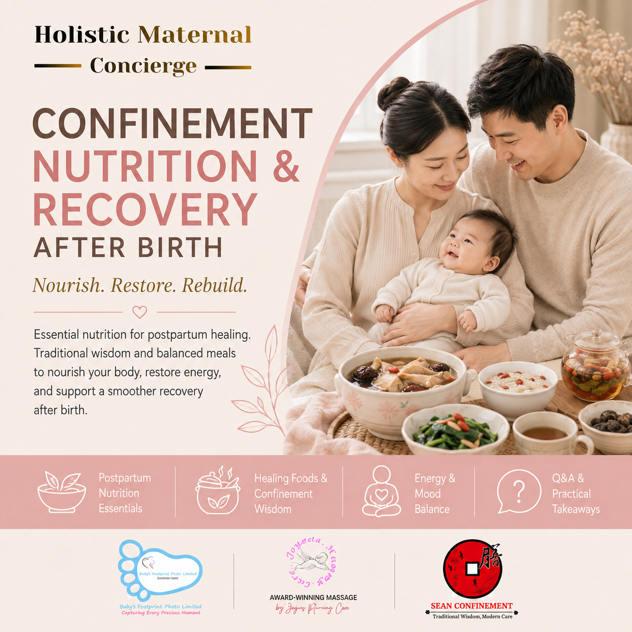 Confinement Nutrition and recovery